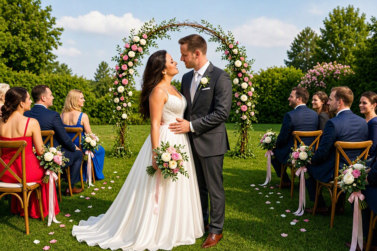 Placeholder — swap in your ceremony photo